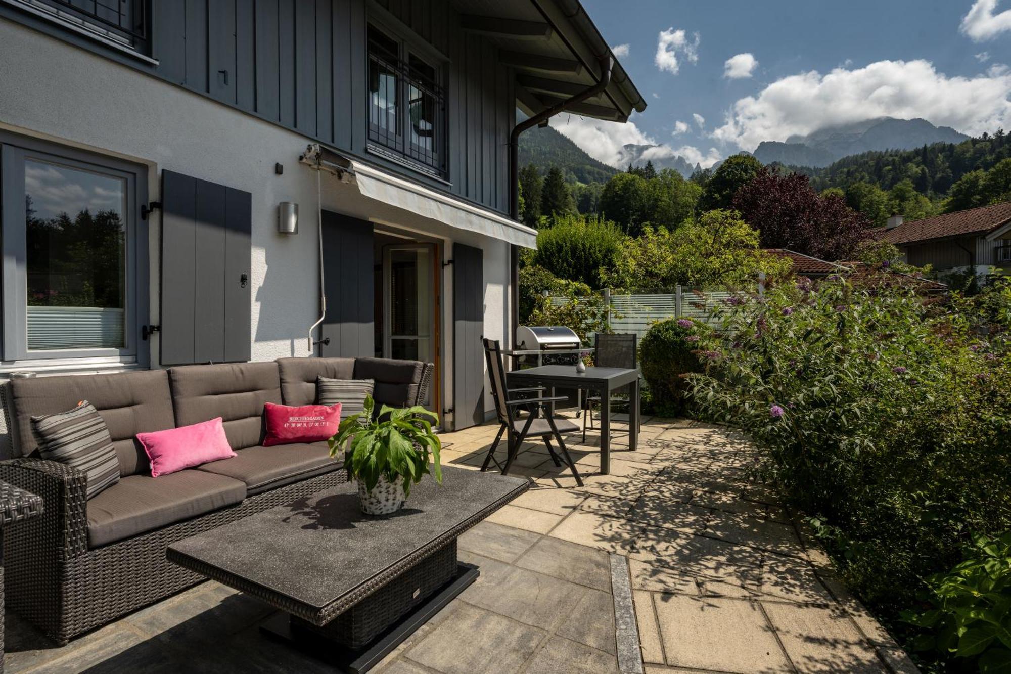 Ferienwohnung Marianne Bergpanorama Fuer Paare 60Qm Berchtesgaden Eksteriør bilde